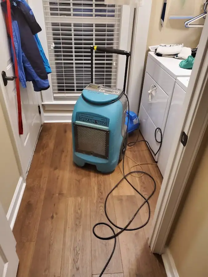 Commercial dehumidifier deployed for Flood Damage Cleanup in East Longmeadow