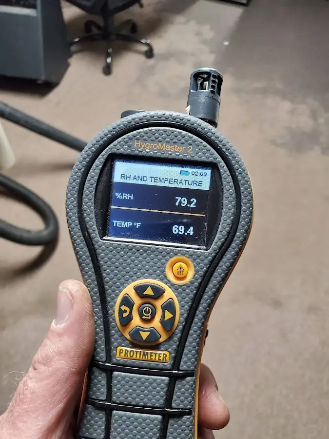Moisture meter humidity assessment for Mold Remediation & Removal in East Longmeadow